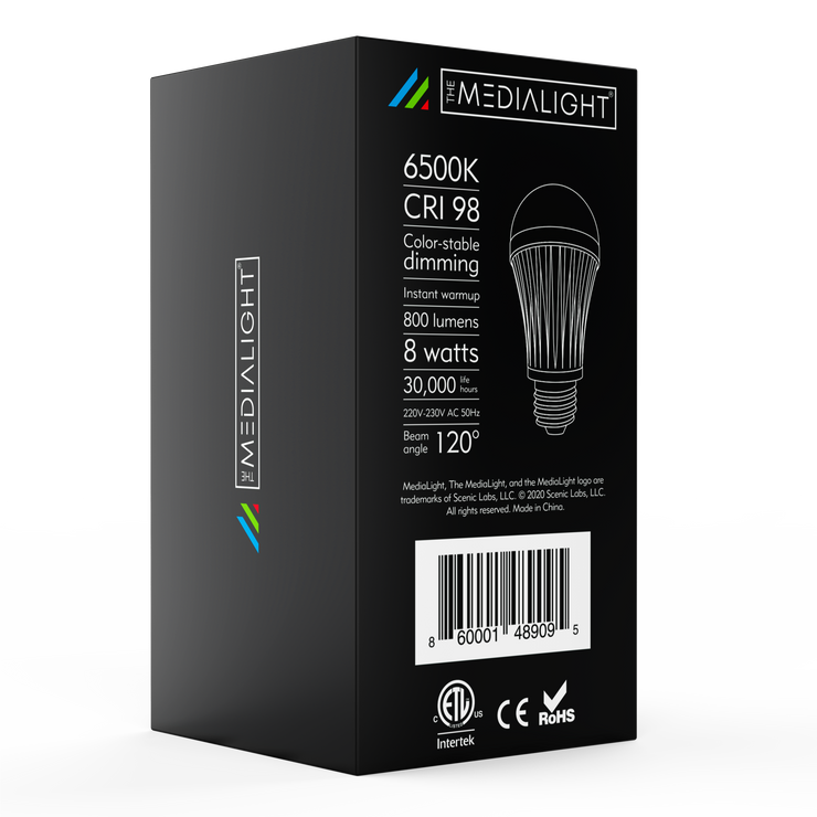 MediaLight Dimmable Light Bulb (E27)